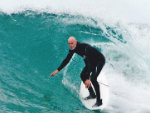 Wayne Glover surfing(li)